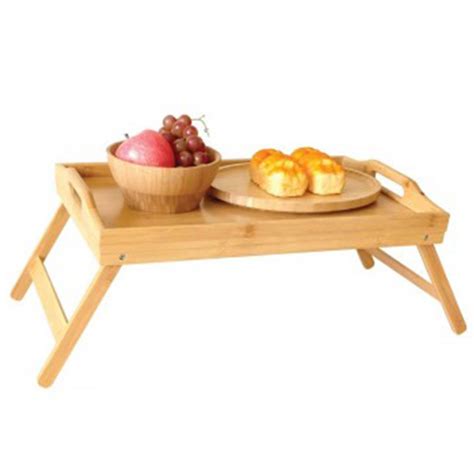 Drveni poslužavnik za krevet sa sklopivim nogarima Kinghoff KH1502 ...