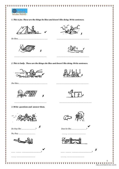 Like Doing Worksheet 的图像结果