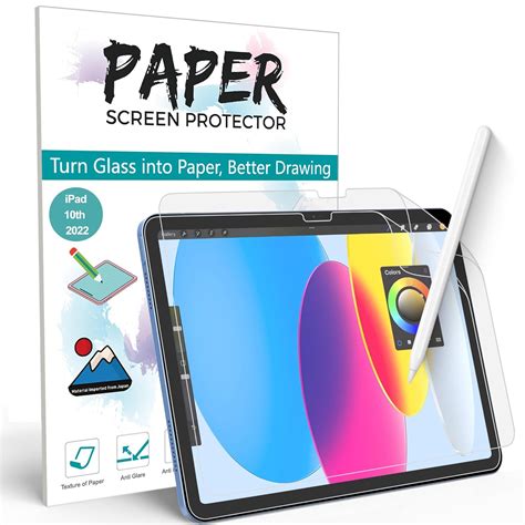 XIRON 2 Pack Paperfeel Screen Guard for iPad A16/11th/10th Generation ...