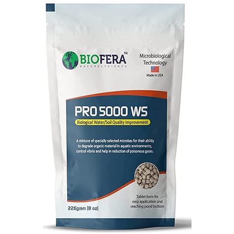 Buy Biofera PRO5000 WS Aquaculture Probiotic for Water and Soil Quality ...