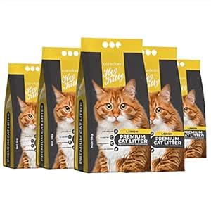 Buy CAREDOM Hey Kitty - Lemon Fresh Premium Ball Shape Bentonite Cat ...