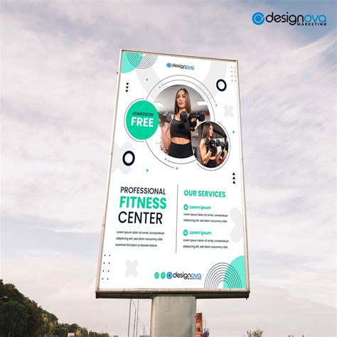 Outdoor Advertisements Design | Designova Graphics