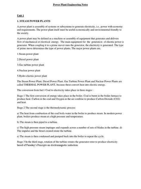 Image result for Power Plant Engineering Lecture Notes PPT