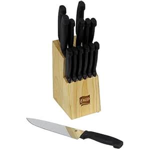 Buy Ekco Never Needs Sharpening Poly 15-Piece Block Set Online at Low ...