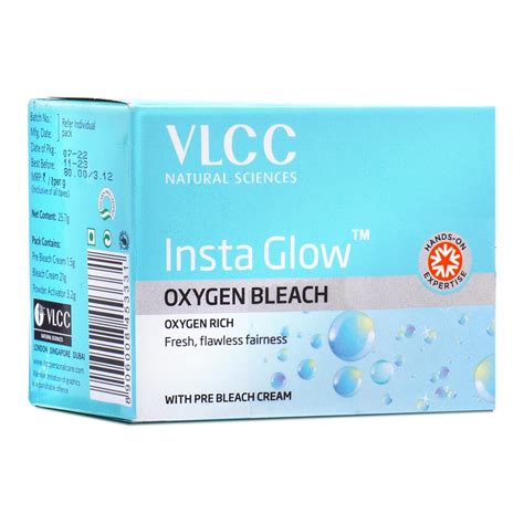VLCC Insta Glow Oxygen Bleach – Fetch N Buy