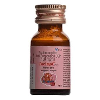 Pacimol - Bottle of 15 ml Oral Drops : Amazon.in: Health & Personal Care