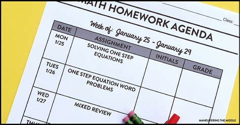 Image result for School Math Homework