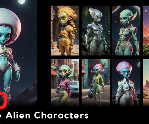 Image result for Alien Girl Characters
