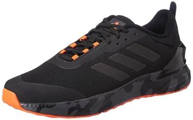 Buy adidas Mens LightRun Edge Force CBLACK/SHEAME/Solred/CHACOA Running ...