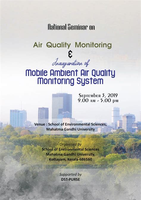 Conferences/Seminars/Workshops/Trainings - MG School of Environmental ...