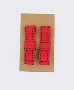 TinyShiny_Stitched Ribbon Mini Hair Clips Set , Adorable hair pretties ...
