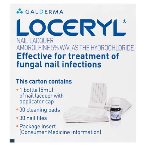 Loceryl Anti-Fungal Nail Lacquer Treatment Kit 5ml