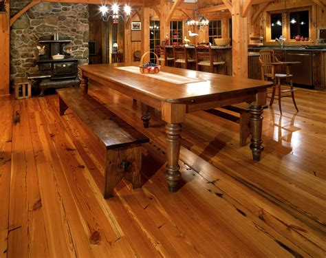 Select Grade Heart Pine Flooring | Southend Reclaimed