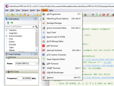 mikroPascal PRO for PIC32 Code License at MG Super Labs India