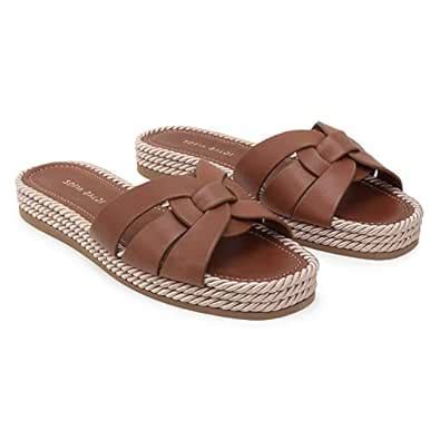 Buy Sofia Baldi Neous Dori Women Flat Sandal (Brown) at Amazon.in