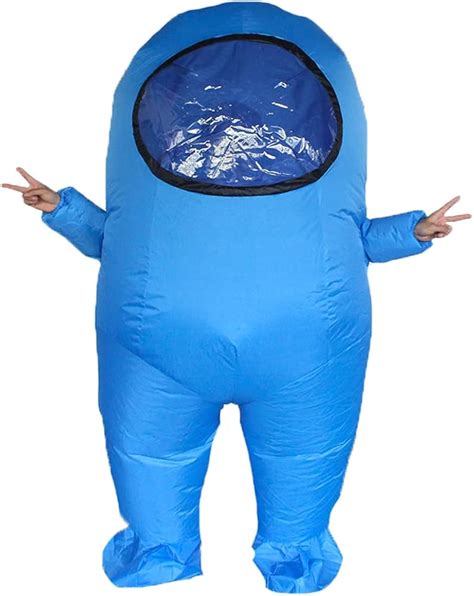 Buy Amon Us Inflatable Costume for Adult Funny Halloween Spacesuit ...