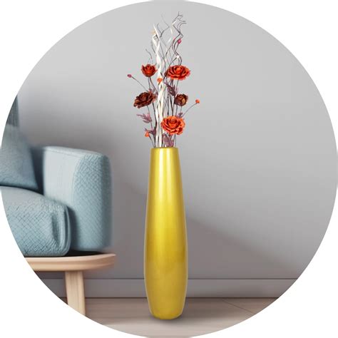 Gold Floor Vase Canada at Sara Huff blog