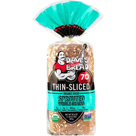 Dave's Killer Bread Thin Sliced Nutrition Information at Ronald Kinney blog