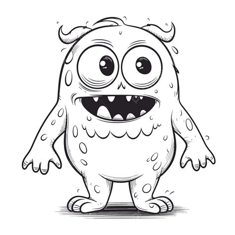 Printable Monster Drawings