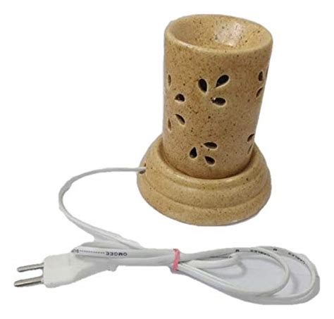 India Meets India Light Brown Electric Diffuser Aroma Oil Burner 4.5 ...
