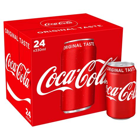 Coca-Cola Original Taste 24 x 330ml | Iceland Foods