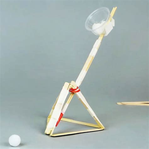 Easy DIY Popsicle Stick Catapult