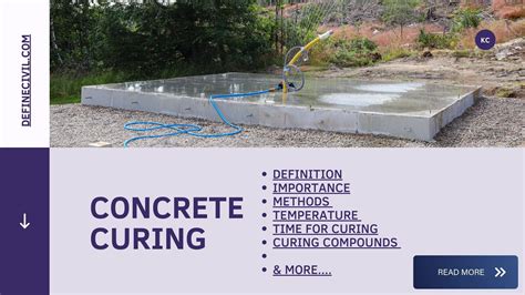 When To Start Curing Concrete – Concrete Curing Methods – LPLFNC