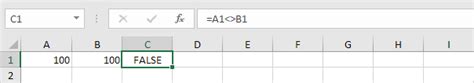 Image result for IF Function Excel Not Equal To
