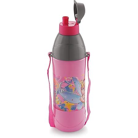 CELLO Puro Junior Tinker Bell Plastic Water Bottle 600ml for Kids ...
