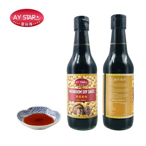 Chinese Guangdong Fresh Healthy Foods OEM Superior Mushroom Soy Sauce ...