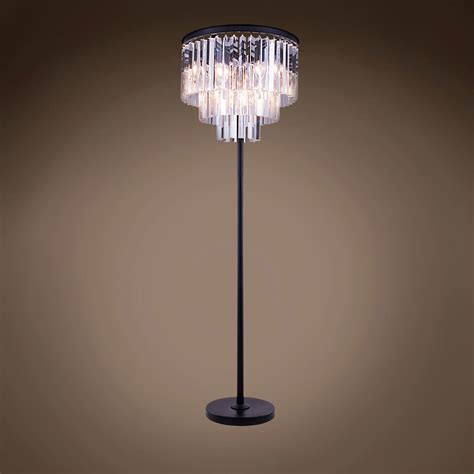 8 Light 63" Glass Fringe Floor Lamp 701824 buy online at WeGotLites