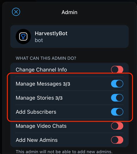 🤖 How to connect the Harvestly bot to your channel? — Teletype