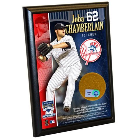 Buy MLB New York Yankees Joba Chamberlain 4-by-6-Inch Dirt Plaque ...