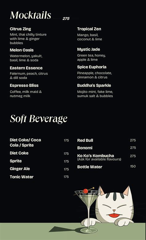 Ko Ko Kai | Menu