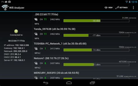 Image result for Android-App WiFi Analyzer