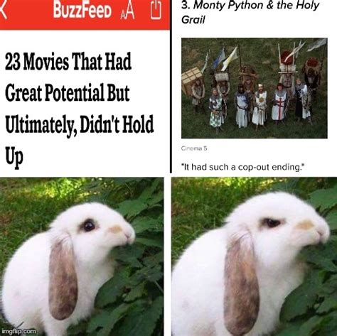 Image result for Monty Python Rabbit Meme