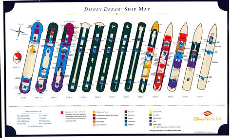 Deck Plans - Disney Dream & Disney Fantasy • The Disney Cruise Line Blog