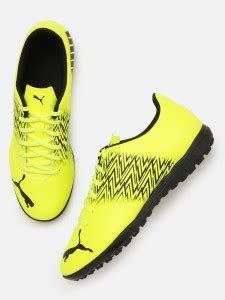 PUMA Men Yellow TACTO TT Football Shoes Football Shoes For Men - Buy ...