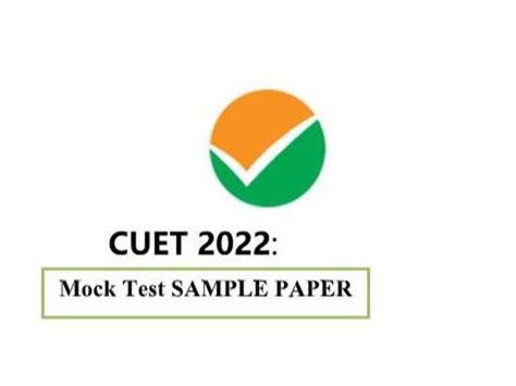 Official CUET Mock Test Sample Paper 2022 released based on NTA Pattern ...