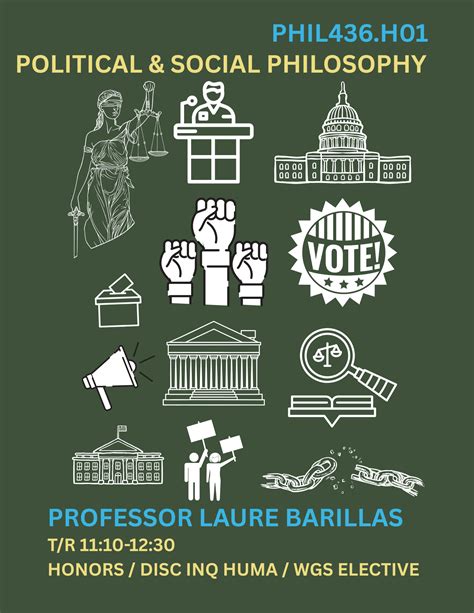 PHIL 436 (H01) - Social and Political Philosophy | Course Search