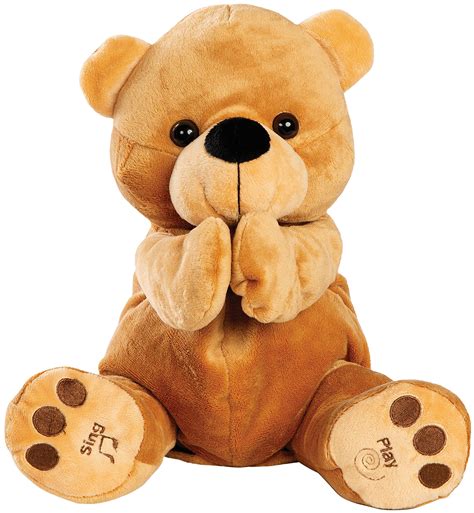 Buy Bundaloo Animated Singing Clapping Bear Brown Plush Stuffed Animal ...