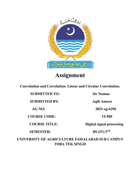 Image result for Scientific Analysis of Linear and Circular Convolution Graph