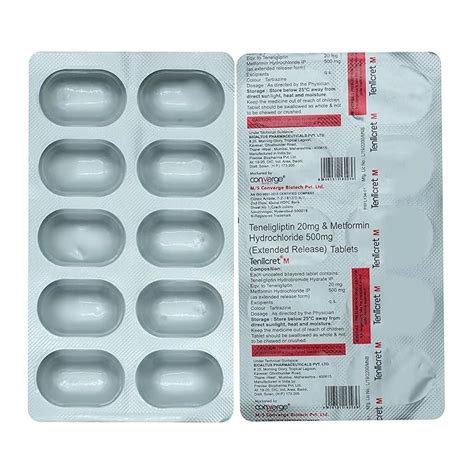 Tenlicret M - Strip of 10 Tablets : Amazon.in: Health & Personal Care