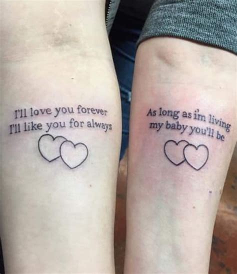 Mother-daughter tattoos that celebrate the most special bond of all ...