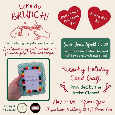 Let’s do Brunch! Kitschy Holiday Card Edition, 2816 N Pennsylvania ave ...