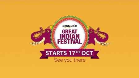 Amazon Great Indian Festival sale 2020 starts October 17 in India ...