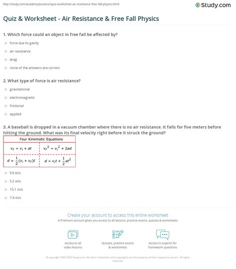Image result for Free Fall Physics Problems