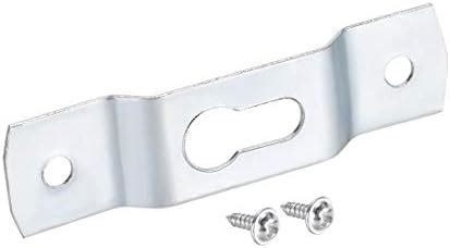 uxcell Keyhole Hanging Plate, 60mm x 15mm Single Hole Hook for Picture ...