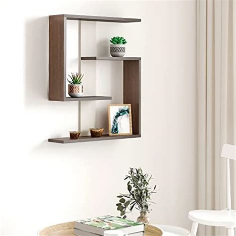 Redwud Payton Multipurpose Wooden Wall Mounted Shelf/Book Shelf/Corner ...