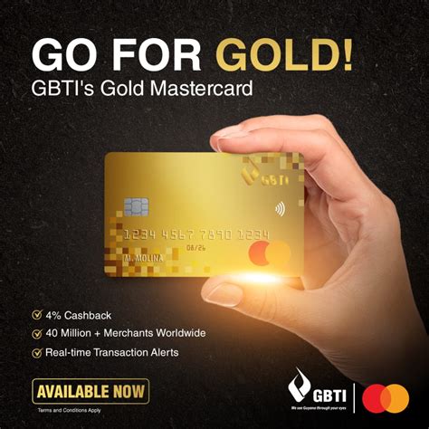 GBTI VISA Gold & Classic Credit Card | Visa credit card